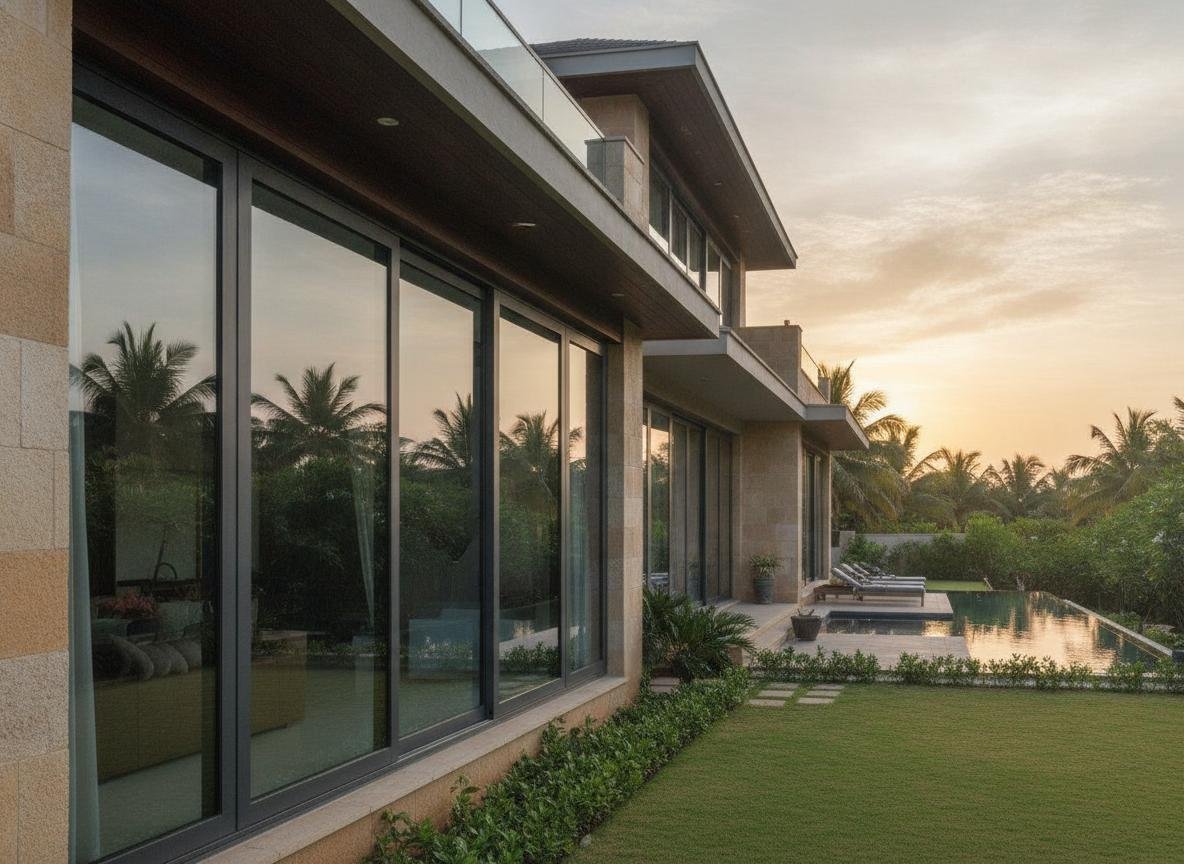 Premium aluminium sliding window system
