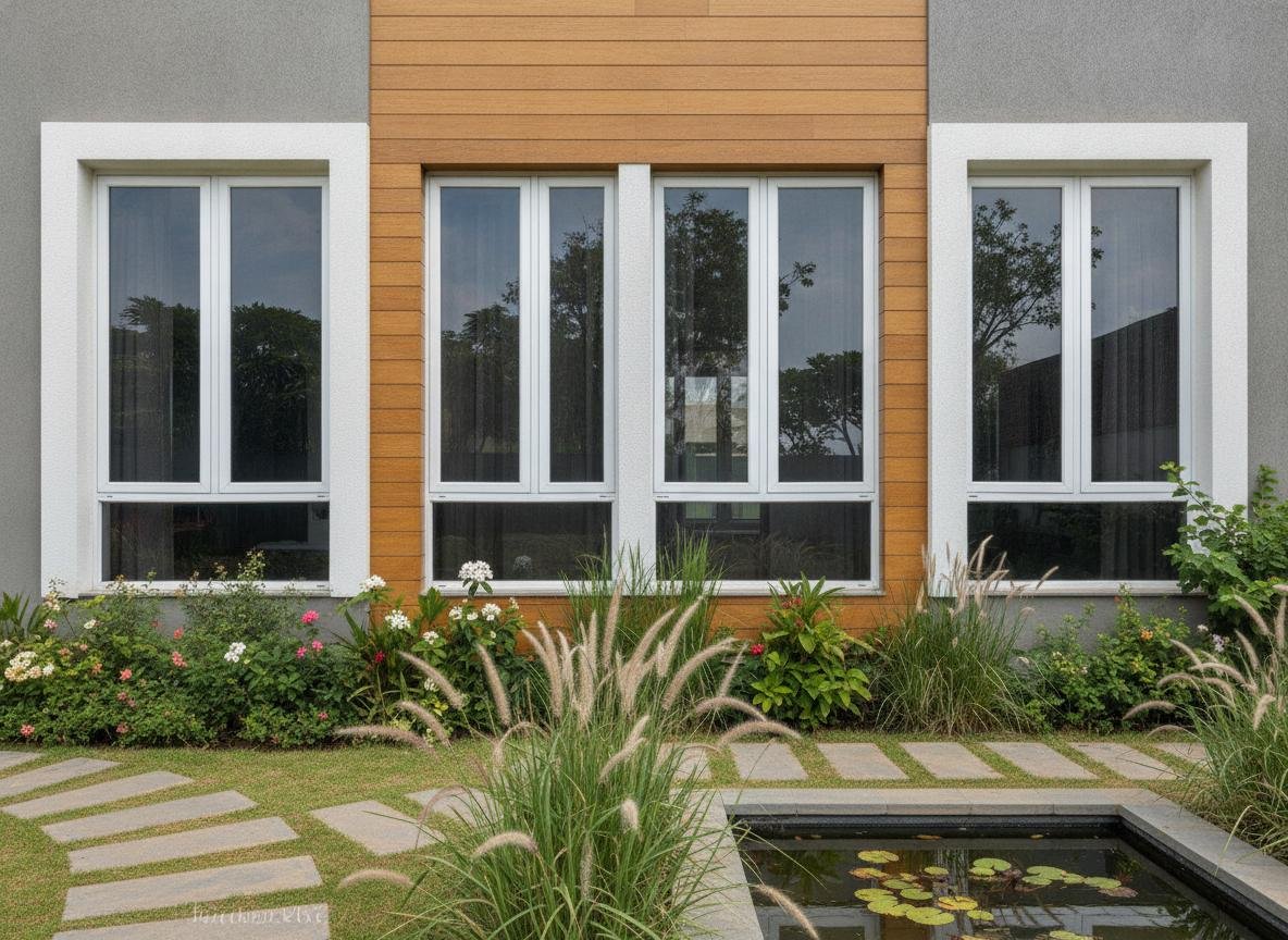 UPVC casement window